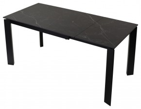 Стол CORNER 120 MATT BLACK MARBLE SOLID CERAMIC / BLACK, ®DISAUR в Троицке - troick.mebel24.online | фото 4