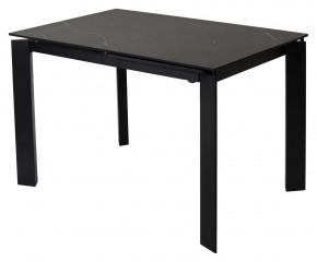 Стол CORNER 120 MATT BLACK MARBLE SOLID CERAMIC / BLACK, ®DISAUR в Троицке - troick.mebel24.online | фото 8