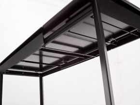 Стол CREMONA 140 MATTE STATUARIO Белый мрамор матовый, керамика/ черный каркас, ®DISAUR в Троицке - troick.mebel24.online | фото 7
