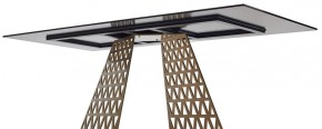 Стол ENNA 220 KL-188 Контрастный мрамор матовый, итальянская керамика/ каркас цвета шампань, ®DISAUR в Троицке - troick.mebel24.online | фото 12