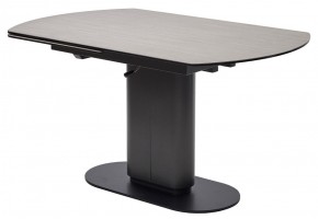 Стол KAI 140 TL-110 поворотная система раскладки, испанская керамика / Темно-серый / Черный, ®DISAUR в Троицке - troick.mebel24.online | фото 1