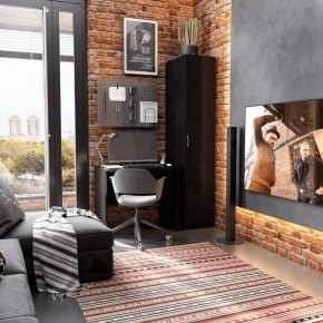 Стол КАСТОР письменный 80х50, цвет Дуб Венге в Троицке - troick.mebel24.online | фото 2
