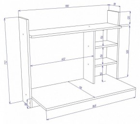 Стол компьютерный Cross СтТ4 в Троицке - troick.mebel24.online | фото 4
