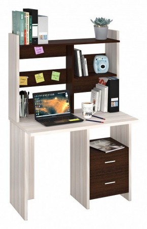 Стол компьютерный Домино Лайт СКЛ-Прям100+НКЛ-100 в Троицке - troick.mebel24.online | фото 2