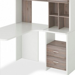 Стол компьютерный Домино Лайт СКЛ-Угл130+НКЛХ120 в Троицке - troick.mebel24.online | фото 4