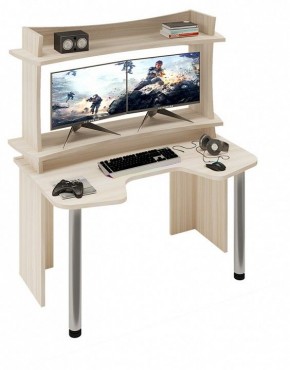 Стол компьютерный Домино Lite СКЛ-Игр140+НКИЛ140ВЛ в Троицке - troick.mebel24.online | фото 2
