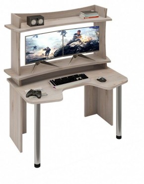 Стол компьютерный Домино Lite СКЛ-Игр140+НКИЛ140ВЛ в Троицке - troick.mebel24.online | фото 2