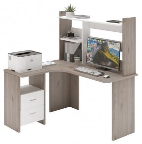 Стол компьютерный Домино Lite СКЛ-Угл130+НКЛ-130 в Троицке - troick.mebel24.online | фото 2