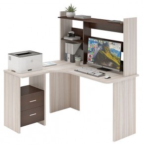 Стол компьютерный Домино Lite СКЛ-Угл130+НКЛ-130 в Троицке - troick.mebel24.online | фото 2