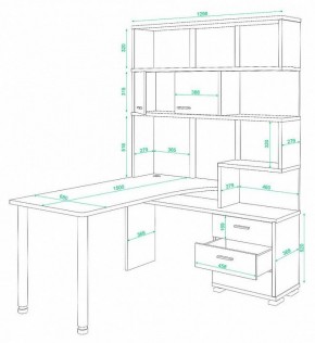 Стол компьютерный Домино СР-420/150 в Троицке - troick.mebel24.online | фото 2