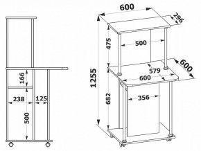 Стол компьютерный КСТ-12 в Троицке - troick.mebel24.online | фото 3