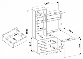 Стол компьютерный КСТ-14П в Троицке - troick.mebel24.online | фото 8