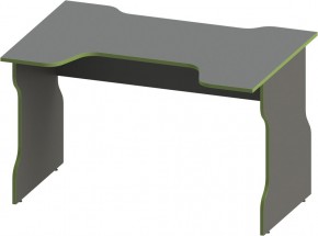 Стол компьютерный ВАРДИГ K1 120x82, антрацит/лайм в Троицке - troick.mebel24.online | фото 2