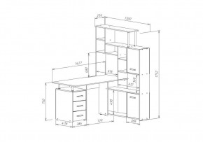 Компьютерный стол КС15 в Троицке - troick.mebel24.online | фото