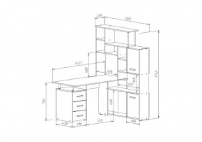 Компьютерный стол КС15 в Троицке - troick.mebel24.online | фото