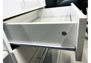 Компьютерный стол КСТ-109 правый белый в Троицке - troick.mebel24.online | фото
