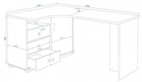 Стол письменный Домино СР-145С в Троицке - troick.mebel24.online | фото 2