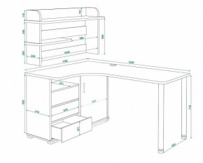 Стол письменный Домино СР-145СМ в Троицке - troick.mebel24.online | фото 5