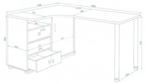 Стол письменный Домино СР-165СМ в Троицке - troick.mebel24.online | фото 4