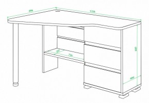 Стол письменный Домино СР-322С в Троицке - troick.mebel24.online | фото 2