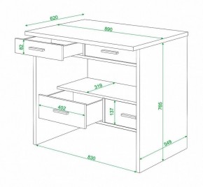 Стол письменный Живой дизайн СК-12 в Троицке - troick.mebel24.online | фото 2