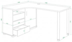 Стол письменный СР-145СМ в Троицке - troick.mebel24.online | фото 2