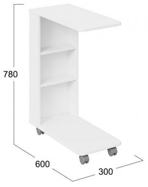 Стол придиванный Тип 14 в Троицке - troick.mebel24.online | фото 3