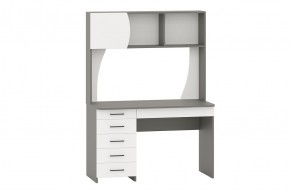 Стол рабочий СИГМА (графит/белый) в Троицке - troick.mebel24.online | фото 1