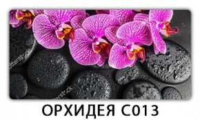 Стол раздвижной Трилогия с фотопечатью Цветы R044 в Троицке - troick.mebel24.online | фото 14