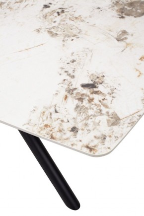 Стол RIVOLI 140 GLOSS LUXURY PANDORA SOLID CERAMIC / BLACK, ®DISAUR в Троицке - troick.mebel24.online | фото 8