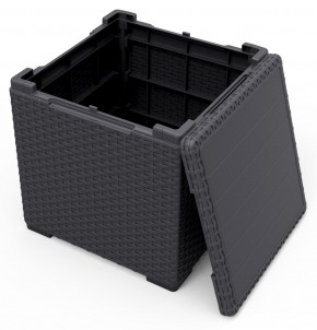 Стол с функцией хранения Виго (Vigo storage box) графит в Троицке - troick.mebel24.online | фото 3