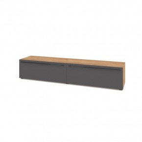 СТОУН С72 Тумба ТВ (золотой дуб/графит) в Троицке - troick.mebel24.online | фото