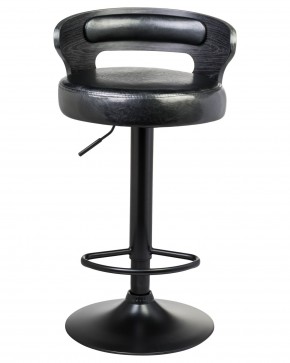 Стул барный DOBRIN FRED BLACK, чёрное дерево, чёрный в Троицке - troick.mebel24.online | фото 4