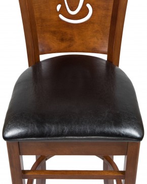 Стул барный DOBRIN JERRY BAR, шоколад, чёрный в Троицке - troick.mebel24.online | фото 6