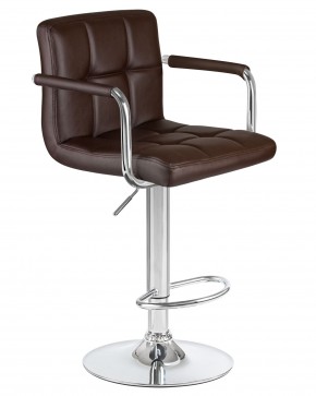 Стул барный DOBRIN KRUGER ARM, коричневый в Троицке - troick.mebel24.online | фото 2