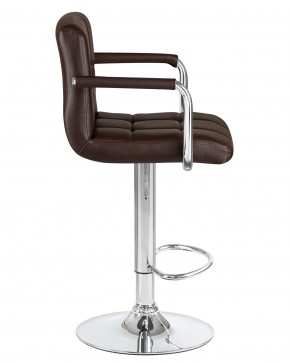 Стул барный DOBRIN KRUGER ARM, коричневый в Троицке - troick.mebel24.online | фото 3