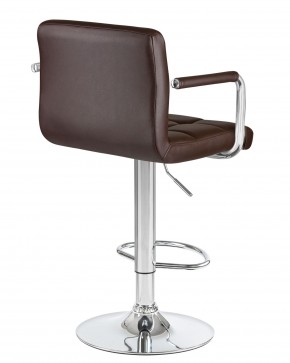 Стул барный DOBRIN KRUGER ARM, коричневый в Троицке - troick.mebel24.online | фото 4