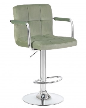 Стул барный DOBRIN KRUGER ARM, мятный велюр (MJ9-87) в Троицке - troick.mebel24.online | фото