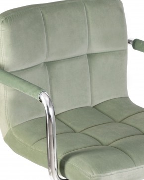 Стул барный DOBRIN KRUGER ARM, мятный велюр (MJ9-87) в Троицке - troick.mebel24.online | фото 7