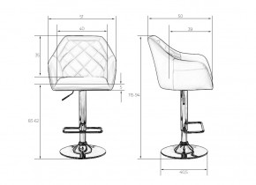 Стул барный DOBRIN VICTOR, кремовый в Троицке - troick.mebel24.online | фото 9