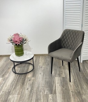 Стул BRANDY-X ГРАФИТ #14, велюр / черный каркас М-City в Троицке - troick.mebel24.online | фото 3