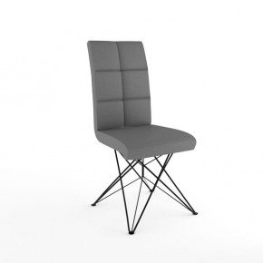 Стул черный Лотос KV серый матовый-800м 1-кат коричневый в Троицке - troick.mebel24.online | фото