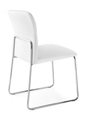 Стул FRIDA CB/1806-SK  MT.P77 CHROMED/  SKUBA S92 OPTIC WHITE в Троицке - troick.mebel24.online | фото 2