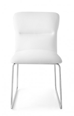 Стул FRIDA CB/1806-SK  MT.P77 CHROMED/  SKUBA S92 OPTIC WHITE в Троицке - troick.mebel24.online | фото 3