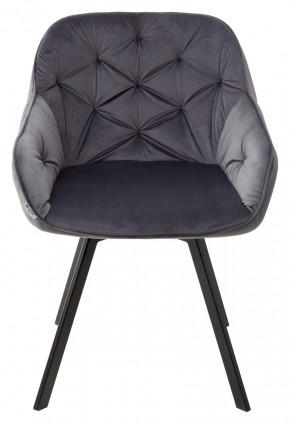 Стул GALE 360 град. поворот. BLUVEL-14 GREY, велюр/ черный каркас, М-City в Троицке - troick.mebel24.online | фото 7