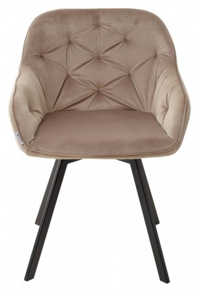 Стул GALE 360 град. поворот. BLUVEL-40 BEIGE, велюр/ черный каркас, М-City в Троицке - troick.mebel24.online | фото 6