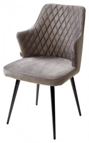 Стул HERMAN 360 град. ГРАФИТ #14, велюр / черный каркас М-City в Троицке - troick.mebel24.online | фото 1