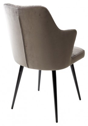 Стул HERMAN 360 град. ГРАФИТ #14, велюр / черный каркас М-City в Троицке - troick.mebel24.online | фото 5