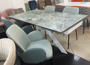 Стул NIKKI VF113 светлая мята / VF115 серо-зеленый М-City в Троицке - troick.mebel24.online | фото 3