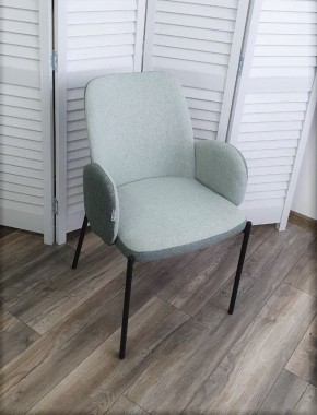 Стул NIKKI VF113 светлая мята / VF115 серо-зеленый М-City в Троицке - troick.mebel24.online | фото 4
